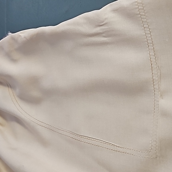 Don Sayres for GAMUT, vintage Y2K 100% silk skirt.  Big pockets side zipper sz 8 - Picture 9 of 11